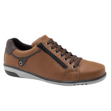 Imagem de Sapatenis Tenis Masculino Moda Casual Básico Sola Macia Lisa Estiloso 