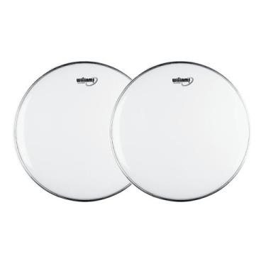 Imagem de Kit Pele Bumbo 18 Batedeira Resposta Leitosa WW1250 Williams
