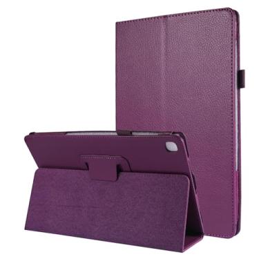 Imagem de ZZOUGYY Capa de tablet para Samsung Galaxy Tab A7 10.4 T500 T505 T507 (versão 2020), capa fina de couro leve com suporte fólio para Galaxy Tab A7 10,4 polegadas 2020 SM-T500 SM-T505 SM-T507 (li-roxo)