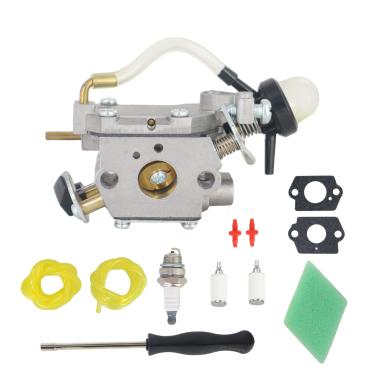 Imagem de Carburador ANTO C1U-W49B para Weedeater Poulan Craftman Zama C1U-W49 577135901 Kit de ferramentas de ajuste de filtro de combustível prático com juntas