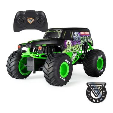 Imagem de Caminhão de controle remoto Monster Jam Grave Digger escala 1:15