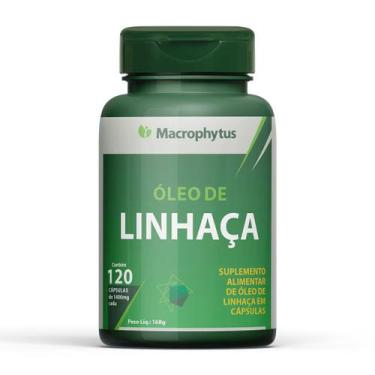 Imagem de Óleo de Linhaça 120 cápsulas - Macrophytus