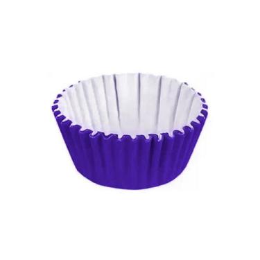 Imagem de Forminha Para Docinhos de Papel Lilás- Tamanhos - 100 Unidades - Plac 