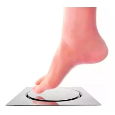 Imagem de Ralo Inteligente Click Pop Up Clic 10x10cm Inox