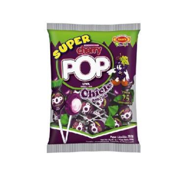Imagem de Pirulito Cherry Pop Uva 750G - SIMAS INDUSTRIAL