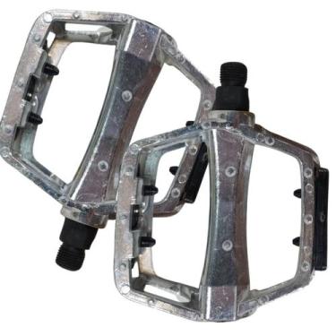 Imagem de Pedal Bicicleta Plataforma Alumínio Polido Par 9/16 Ingles - HP ORIGIN