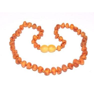Imagem de Colar de âmbar bebê Importado da Lituânia - Deborah Slings, Mel bruto