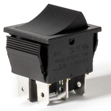 Imagem de 2 peças de pedal a gás de 6 pinos 12 volts 6V para crianças no carro compatível com Power Wheels pedal interruptor universal acelerador infantil carros elétricos peças de reposição interruptor de