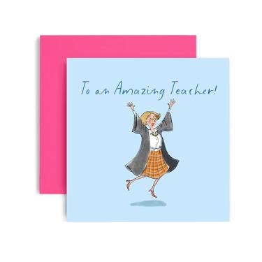 Imagem de Huxters Cartão de presente Thank you Teacher - Thank you for being Awesome Teaching Assistant Gift Card - 14,8 cm (Professora)