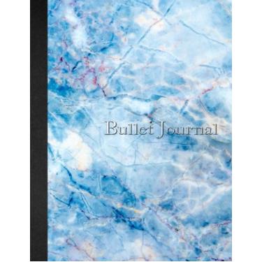 Imagem de Bullet Journal: A4-160 pagine - marble and watercolor - marmo e acquerello - Copertina morbida lucida, Griglia Punti, Puntinato, Bullet Journal, Dot Grid, Planner, Planning, Organizer, Journal
