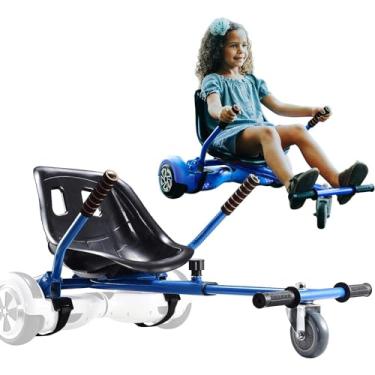 Imagem de KKA acessório de assento de hoverboard para prancha flutuante de 6,5 ”-10”, kit de conversão de kart para buggy, acessório para scooter com equilíbrio automático, carrinho de hoverboard para