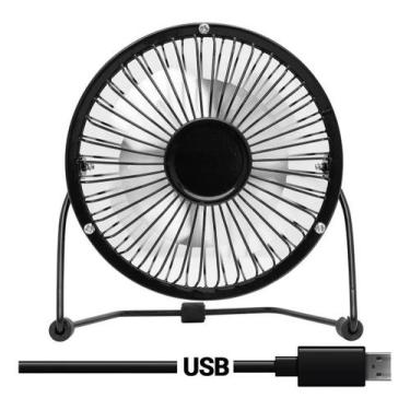 Imagem de Mini Ventilador Pequeno Silencioso Usb Mesa Notebook Pc 5V - Casita