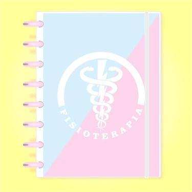 Imagem de Caderno de Disco Infinito Sistema Inteligente Amor Infinito Cadernos Profissão - Fisioterapia 03 (GRANDE - Universitário)