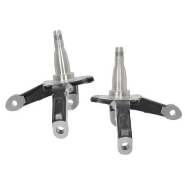 Imagem de labwork Par de eixos de queda de aço forjado, 1 peça de substituição de 5 cm para Ford Mustang II 1974-1978 Substituição para Ford Pinto V6 V8 1973-1980