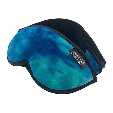 Imagem de Dream Essentials Utopia Máscara de dormir de pelúcia luxuosa, feita à mão nos EUA, algodão respirável, faixa de cabeça larga ajustável, homens e mulheres, ponte nasal para bloqueio de luz, viagens,