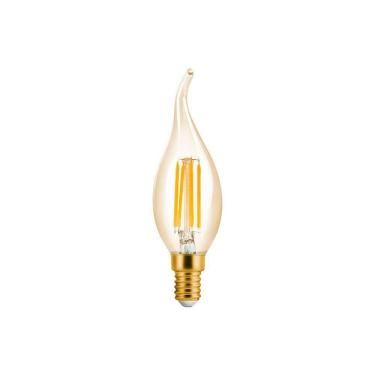 Imagem de Lâmpada Led Save Energy Filamento Vela Chama Vintage 4w Ip65 E14 127v Se-345.1385