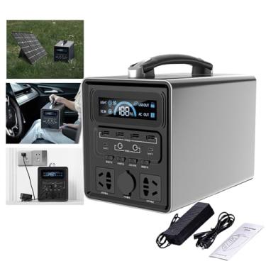 Imagem de KKSOUFX EstaçãO De Energia PortáTil, Fonte De Bateria De Backup Externa,500w 256/384wh 80000/120000mah,Suporta Carregar 11 Dispositivos Ao Mesmo Tempo,3 MéTodos De Carregamento Para Campismo, Viagens