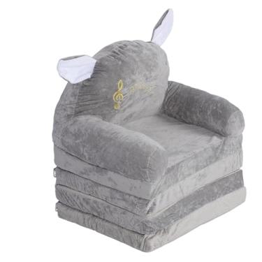 Imagem de Cadeira para crianças de Vomeko, cadeira de criança sofá confortável e conversível para espreguiçadeira, desgaste resistente (Dobrando em quartos)