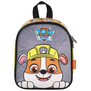 Imagem de Lancheira Térmica Escolar Infantil Paw Patrol Pelúcia - Luxcel, Amarel