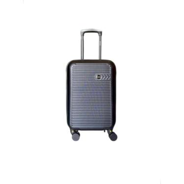 Imagem de Mala de Bordo 10KG ABS Padrão Anac Giratória Viagem Flórida (Preta)