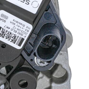Imagem de Alternador Audi A1 A3 Q3 Fox Gol Golf Polo Up Voyage 90A Com Polia Roda Livre 6 Estrias...