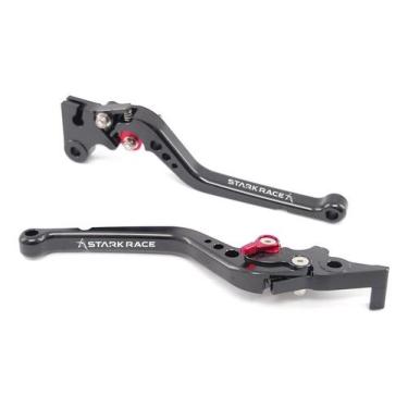 Imagem de Manete Esportivo Longo Stark Yamaha Ybr Factor 125 Lona - Stark Race, 