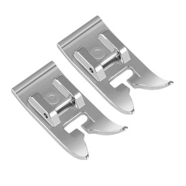 Imagem de Harniruco 2 Peças Zig Zag, Calcador De Ponto Reto Snap On Foot Calcador De Máquina De Costura Serve Para Singer, Brother, Janome, Toyota, Etc. Máquinas De Costura Domésticas