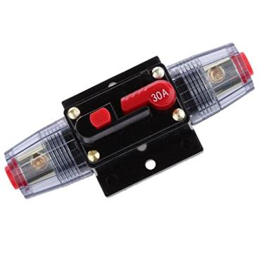 Imagem de ＫＬＫＣＭＳ Disjuntor Automotivo de 20-300Amp com Suporte para Veículos e Embarcações, 30A