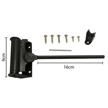 Imagem de Mola Aérea para Portas Leves Triunfo 454 Preta Coimbra