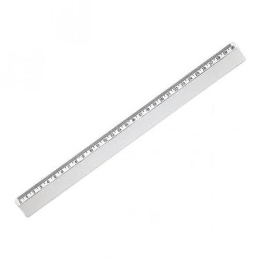 Imagem de Régua Acrílica Waleu Simples 30cm Cristal