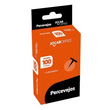 Imagem de Percevejo Jocar Office Dourado Cx C/100