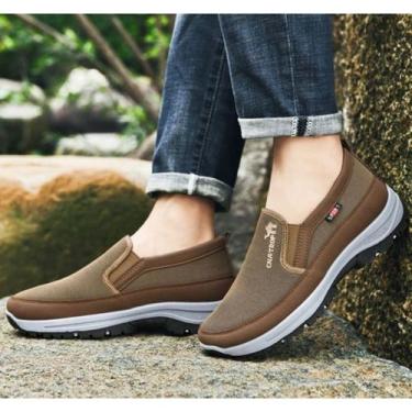 Imagem de Tenis Sapatilha Masculino Casual Aquatico Trilha Impermeável Solado Co