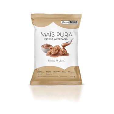 Imagem de Mais Pura Pipoca Artesanal Maïs Pura Sabor Doce de Leite 100g