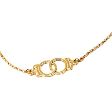 Imagem de Pulseira com Pingente de ouro 18k Algemas