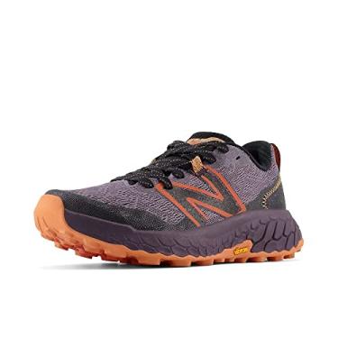 Imagem de New Balance Tênis de corrida feminino Fresh Foam X Hierro V7 Trail, Sombra/Preto, 6.5