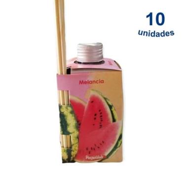 Imagem de Kit 10 Aromatizador de Ambiente Melancia 280ml Difusor Vareta Senalând