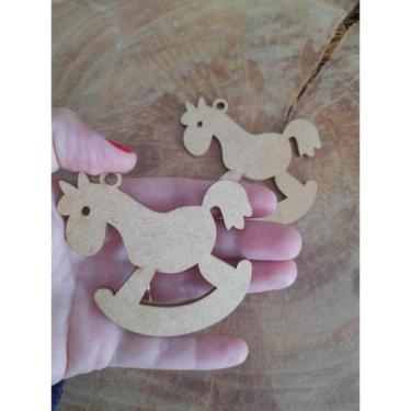 Imagem de Aplique de Natal  Tag MDF Decorativo Enfeite 20 unidades - Inova Artes