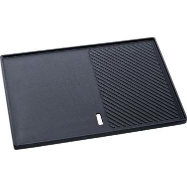 Imagem de Chapa Assadeira de Ferro Fundido para Churrasqueira 32x49