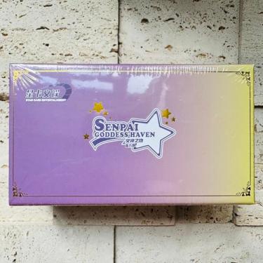 Imagem de 100 peças de cartas da coleção Goddess Story TCG, caixa booster roupa de banho, cartas de jogo, brinquedos de mesa (festa de meninas)
