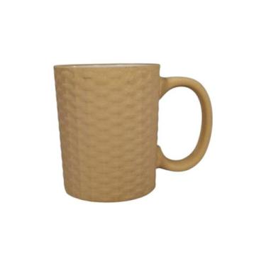 Imagem de Caneca De Porcelana Bege Chocolate Achocolatado Nescau Toddy - Hauskra