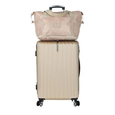 Imagem de Mala de Bordo com Sacola de Viagem Bege Polo King MF10475PK 2025