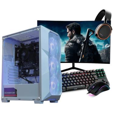 Imagem de PC Gamer Completo Intel Core i7 12700F, RTX 3060, 16GB DDR4, SSD 480GB, 600W 80 Plus, MESH033-E