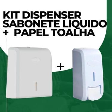 Imagem de Kit New Classic Dispenser papel toalha e Dispenser sabonete - Goedert,