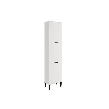 Imagem de Paneleiro De Cozinha Alpha 2510 C- 3 Portas 50cm Branco - Carraro