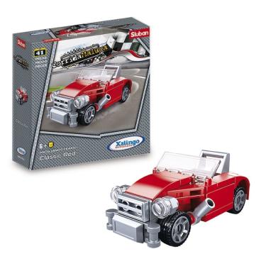 Imagem de Blocos de Montar Corrida Maluca Classic Red 41pç