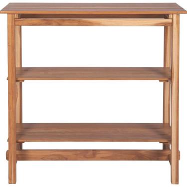 Imagem de Aparador Multifuncional Tramontina Verona Em Madeira Teca Com Acabamento Verniz Incolor Tramontina