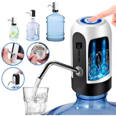 Imagem de Bebedouro Bomba Elétrica para Garrafão Galão de Água 5/10/20 Litros - 