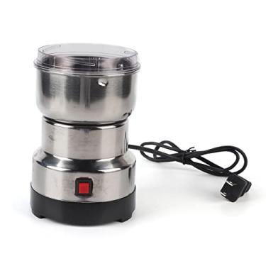 Imagem de Junlucki Moedor De Café Elétrico, Moinho Grãos Aço Inoxidável, Liquidificador, Triturador Doméstico, Automático, Ferramenta Moagem Cozinha Para Ervas/Especiarias/Nozes (#1)