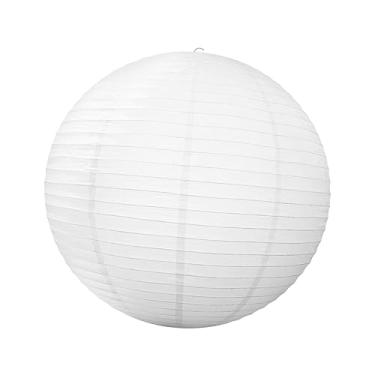 Imagem de Generic Luminária de Papel de Arroz para Pendurar, Design Redondo, Lanterna Decorativa para Festas, 40cmX40cm