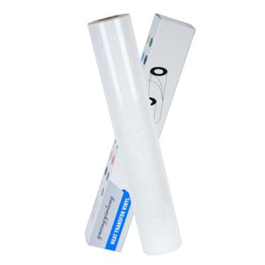 Imagem de guangyintong Rolos De Vinil Com Glitter Para Transferência Térmica Htv, 30,5 Cm X 1,5 M, Passar A Ferro Em Camisetas, Fáceis Cortar E Design Diy